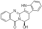 7beta-羟基吴茱萸次碱分子结构 (CAS 163815-35-8)