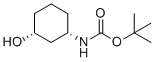 (1S,3R)-(3-羟基-环己基)-氨基甲酸叔-丁基酯分子结构 (CAS 1638744-25-8)