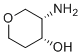 (3S,4R)-3-氨基四氢吡喃-4-醇分子结构 (CAS 1638744-86-1)
