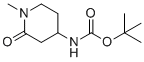 CAS # 1638767-22-2, N-(1-methyl-2-oxo-4-piperidinyl)-Carbamic acid 1,1-dimethylethyl ester, 1,1-Dimethylethyl N-(1-methyl-2-oxo-4-piperidinyl)carbamate