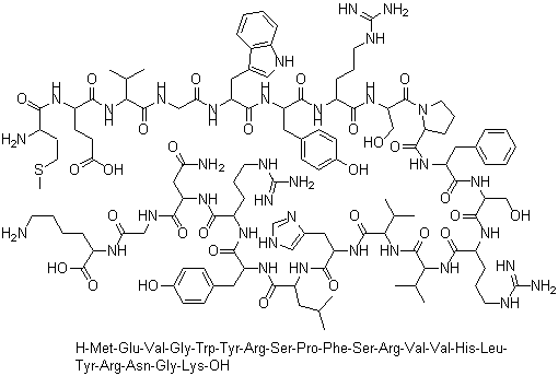 MOG (35-55)分子结构 (CAS 163913-87-9)