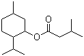 structure of CAS# 16409-46-4, 异戊酸 L-薄荷酯