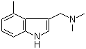 structure of CAS# 164119-81-7, 4-Methylgramine