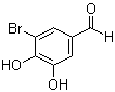 structure of CAS# 16414-34-9, 3-溴-4,5-二羟基苯甲醛