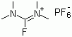 四甲基氟代脲六氟磷酸盐分子结构 (CAS 164298-23-1)