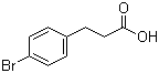 structure of CAS# 1643-30-7, 3-(4-溴苯基)丙酸