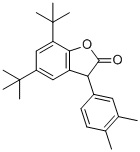 5,7-二-叔-丁基-3-(3,4-二甲基苯基)-2(3h)-苯并呋喃酮分子结构 (CAS 164391-52-0)