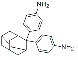 4,4'-(金刚烷-2,2-二基)二苯胺分子结构 (CAS 164396-23-0)