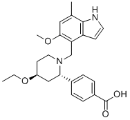 伊帕替康分子结构 (CAS 1644670-37-0)