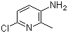 structure of CAS# 164666-68-6, 2-甲基-3-氨基-6-氯吡啶