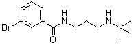 CAS # 1648707-58-7, 3-Bromo-N-[3-[(1,1-dimethylethyl)amino]propyl]benzamide