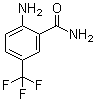 structure of CAS# 16499-54-0, 2-氨基-5-三氟甲基苯甲酰胺