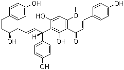 Calyxin B分子结构 (CAS 164991-53-1)