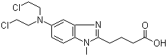 宾达氮芥分子结构 (CAS 16506-27-7)