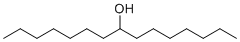 structure of CAS# 1653-35-6, Pentadecan-8-ol