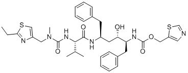 structure of CAS# 165315-26-4, 利托那韦 EP 杂质I