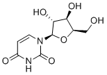 CAS # 16535-78-7, 1-beta-D-Xylofuranosyluracil, 1-[(2R,3R,4R,5R)-3,4-dihydroxy-5-(hydroxymethyl)oxolan-2-yl]pyrimidine-2,4-dione