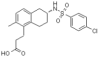 structure of CAS# 165538-40-9, Terutroban