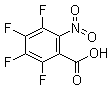 CAS # 16583-08-7, 2-Nitro-3,4,5,6-tetrafluorobenzoic acid, 2,3,4,5-Tetrafluoro-6-nitrobenzoic acid