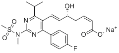structure of CAS# 1659301-59-3, 罗舒伐他汀杂质3
