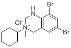 溴己新 EP 杂质E氯化物分子结构 (CAS 1660957-93-6)