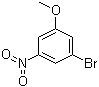 structure of CAS# 16618-67-0, 1-Bromo-3-methoxy-5-nitrobenzene