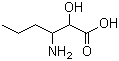CAS # 166196-05-0, 3-Amino-2-hydroxyhexanoic acid