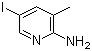 structure of CAS# 166266-19-9, 2-氨基-3-甲基-5-碘吡啶