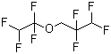 structure of CAS# 16627-68-2, 1,1,2,2-四氟乙基-2,2,3,3-四氟丙基醚
