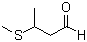 3-甲硫基丁醛分子结构 (CAS 16630-52-7)