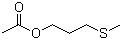 structure of CAS# 16630-55-0, 3-甲硫基丙醇乙酸酯