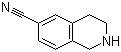 1,2,3,4-四氢异喹啉-6-甲腈分子结构 (CAS 166398-34-1)