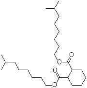 structure of CAS# 166412-78-8, Diisononyl cyclohexane-1,2-dicarboxylate