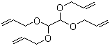structure of CAS# 16646-44-9, Tetraallyloxyethane