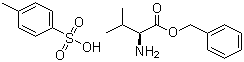 structure of CAS# 16652-76-9, L-Valine benzyl ester 4-toluenesulfonate