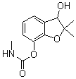 structure of CAS# 16655-82-6, 3-羟基呋喃丹