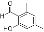 structure of CAS# 1666-02-0, 2-Hydroxy-4,6-dimethylbenzaldehyde