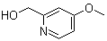 structure of CAS# 16665-38-6, 4-Methoxy-2-pyridinemethanol