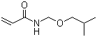 structure of CAS# 16669-59-3, N-(异丁氧基甲基)丙烯酰胺