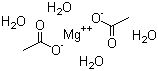 structure of CAS# 16674-78-5, Magnesium acetate tetrahydrate