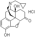 structure of CAS# 16676-29-2, 盐酸纳曲酮