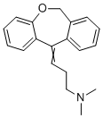 CAS # 1668-19-5, 3-dibenz[b,e]oxepin-11(6H)-ylidene-N,N-dimethyl-1-Propanamine