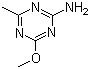 structure of CAS# 1668-54-8, 2-氨基-4-甲基-6-甲氧基-1,3,5-三嗪