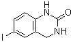 3,4-二氢-6-碘-2(1H)-喹唑啉酮分子结构 (CAS 166883-37-0)