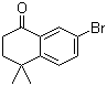 7-溴-4,4-二甲基-1-四氢萘酮分子结构 (CAS 166978-46-7)