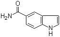 structure of CAS# 1670-87-7, 1H-吲哚-5-甲酰胺