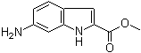 6-氨基-1H-吲哚-2-羧酸甲酯分子结构 (CAS 167027-30-7)