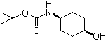 tert-Butyl [cis-4-hydroxycyclohexyl]carbamate molecular structure (CAS 167081-25-6)