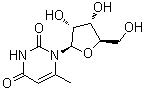 structure of CAS# 16710-13-7, 6-甲基尿苷