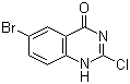structure of CAS# 167158-70-5, 6-溴-2-氯喹唑啉-4(3H)-酮